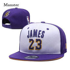 Кепка сніпбек James 23 Los Angeles Lakers Лейкерс snapback