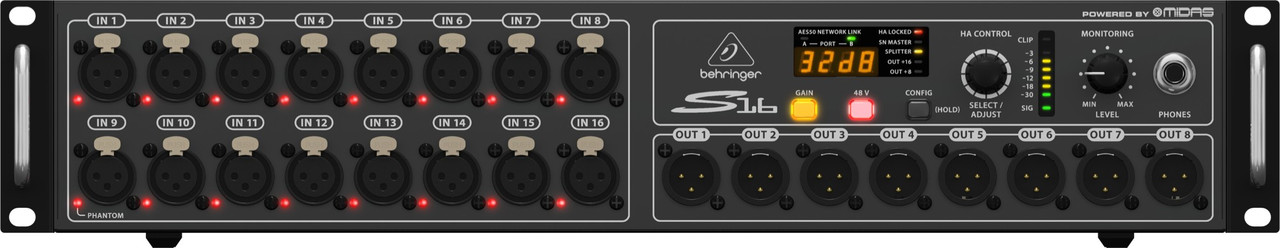 Цифровий стейджбокс Behringer S16