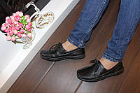 Туфли женские черные Т162