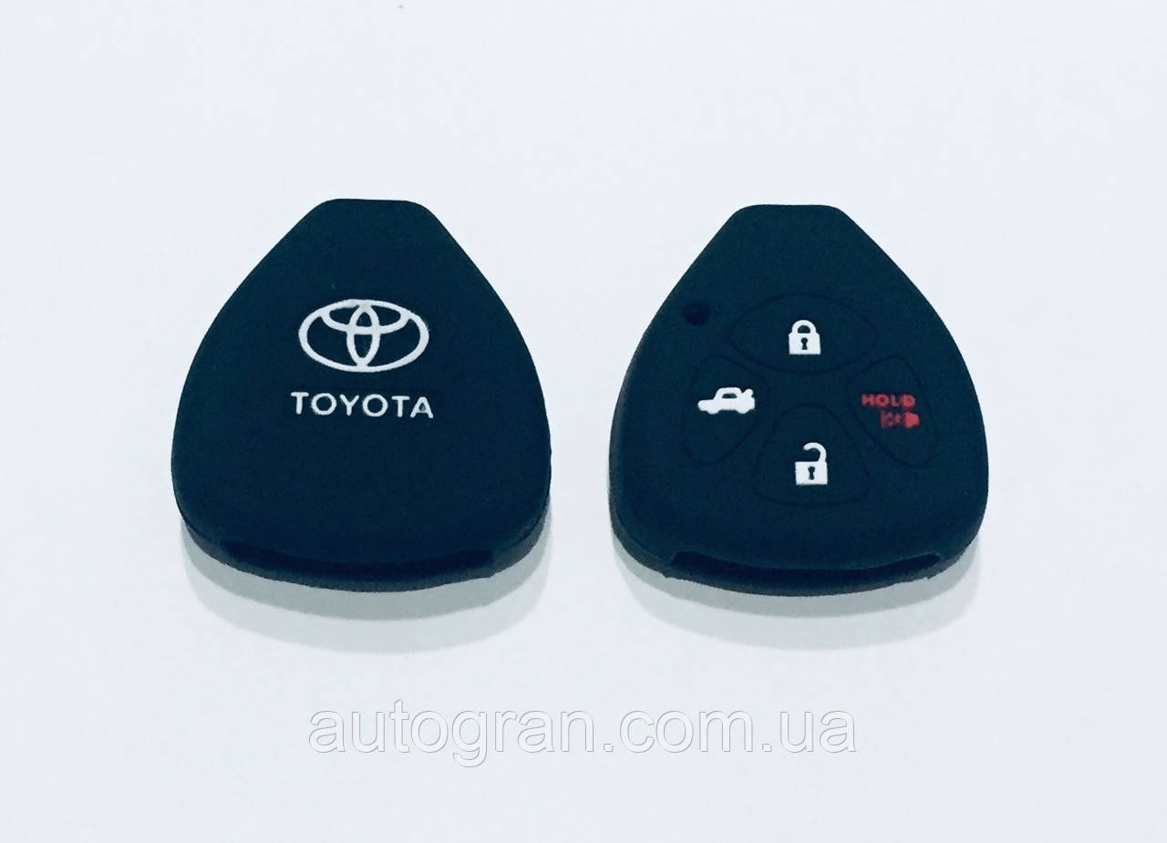 Силіконовий чохол на ключ Toyota 4 кнопки