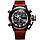 Наручний чоловічий армійський годинник Amst Watch Коричневий, фото 8