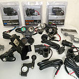 Мото розетка 12V + USB зарядка Cliff-Top Magnetic Switch USB + Cigarette Socket, фото 7