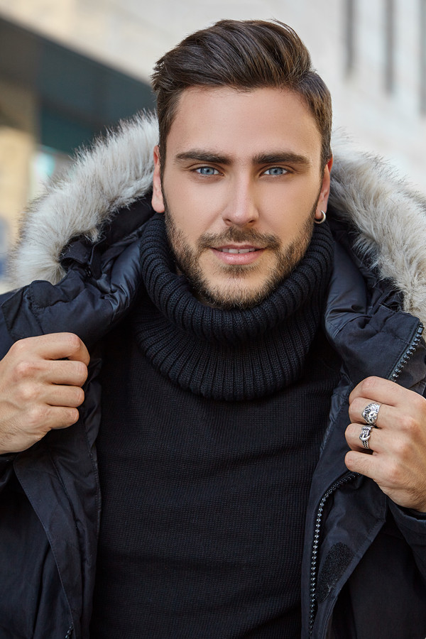 Шарф-хомут «Джоні» чорний