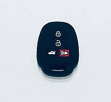 Силіконовий чохол на ключ Toyota 4 кнопки тип1