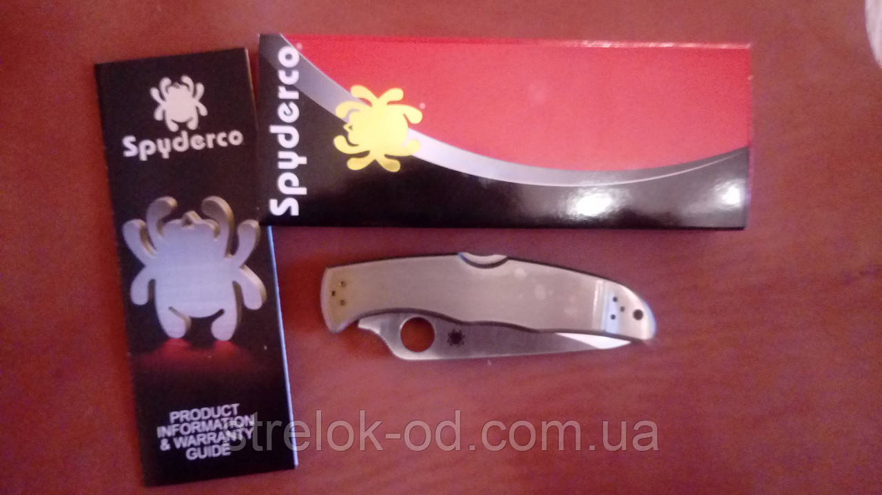 Spyderco Endura 4 Steel Handle серрейтор C10S, фото 1