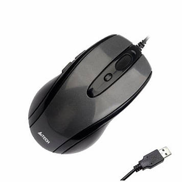 Мишка A4Tech N-708X (N-708X-1 (Black)) Black USB