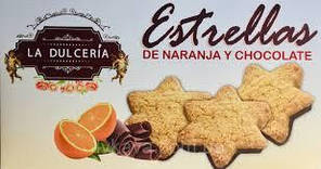 Пісочне печиво з апельсином і шоколадом Estrellas La Dulceria , 100 г Іспанія
