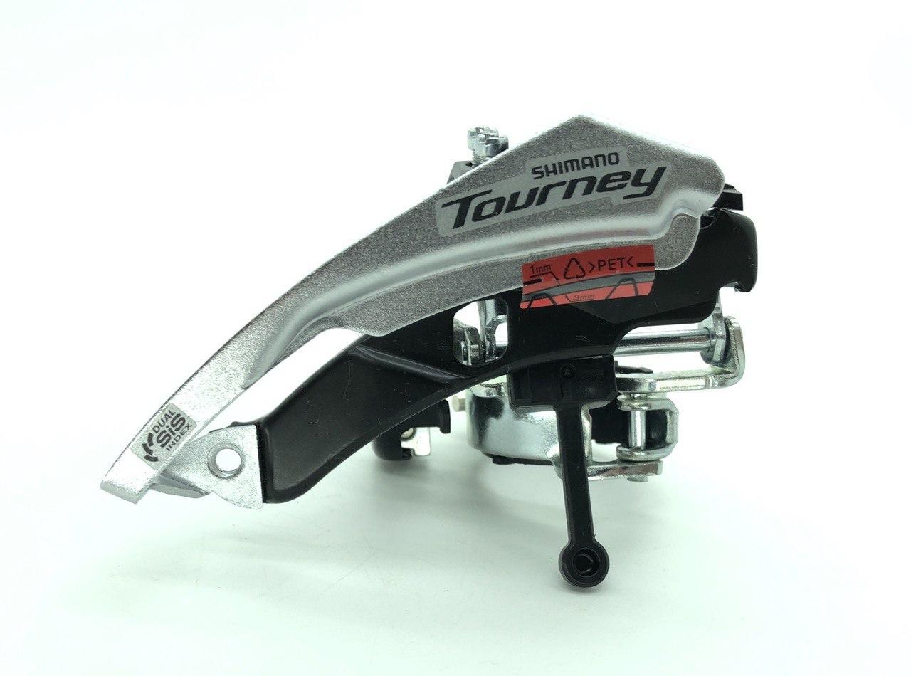 Перемикач Shimano перед. Tourney FD-TY500-TS3 унів. тяга 31,8 (адапт. 28,6)