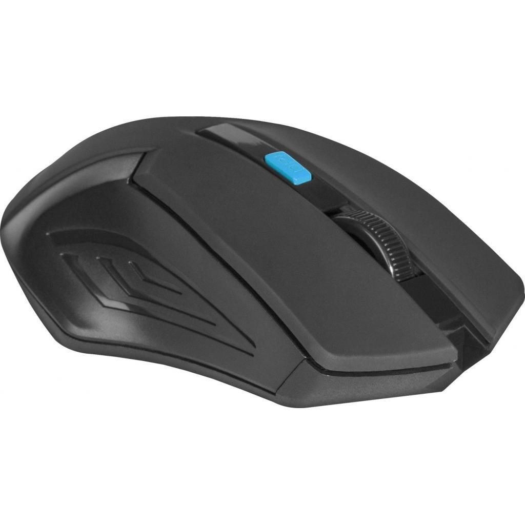 Мишка Defender Accura MM-275 (52275) Black/Blue Wireless