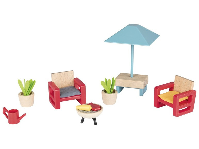 Набір меблів (садові меблі) для лялькового будинку PlayTive Junior