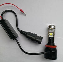 Світлодіодні LED-лампи з лінзою 9006 НВ4 55 W 5600 Lm