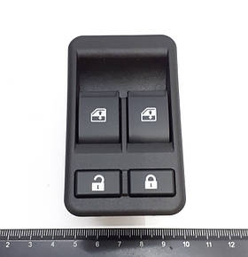 Блок кнопок склопідйомників 2-х дверей з ЦЗ Гранту 358.3769