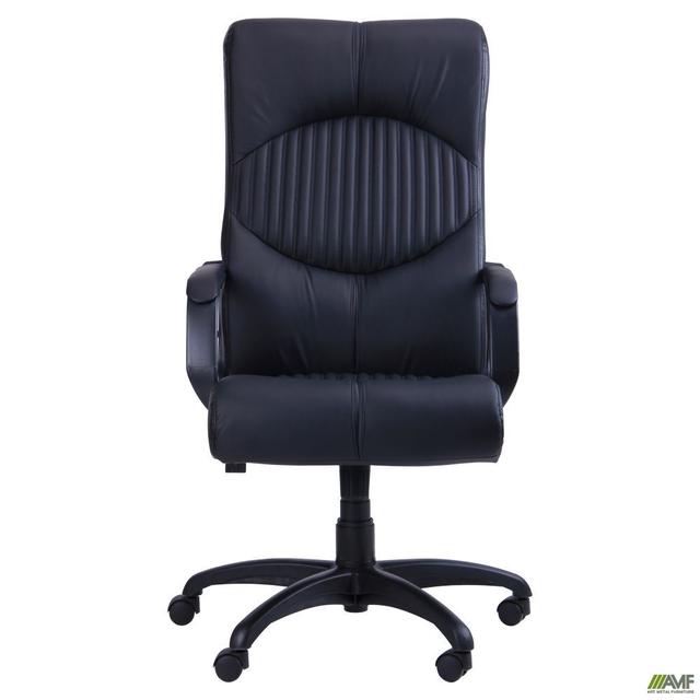 Купить кресло АМФ Геркулес черный кожзам сидения