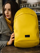 Рюкзак Sambag Лестер великий 46*28*13 см жовтий