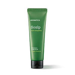 Aromatica SCALP SCRUB Rosemary Скраб для шкіри голови на основі морської солі та розмарину 165 g