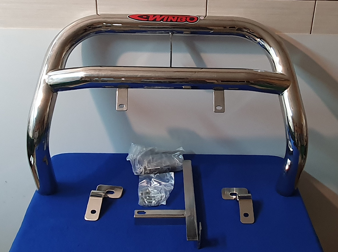 Захист переднього бампера winbo a130004 Hyundai Santa fe 02-06