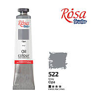 Фарба олійна, Сіра, 60мл, ROSA Studio