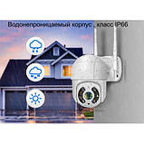 Вулична WIFI-камера відеоспостереження Full HD Hiseeu WHD812 PTZ 1080p, фото 4