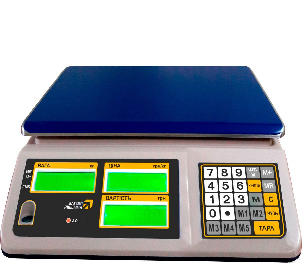 Торгові настільні ваги РС15