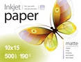 Фотопапір PrintPro матовий 190г/м, 10x15 PM190-500, фото 1