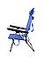 Складной шезлонг крісло для риболовлі пікніка на море колір синій GP20022006 BLUE, фото 2