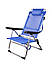 Складной шезлонг крісло для риболовлі пікніка на море колір синій GP20022006 BLUE, фото 4