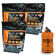 6 кг PROTEIN (Протеїн) "HIGH GABA FORMULA + ВСАА" MANGO, GERMANY+ Пляшка - Гідратор 1,89 л у ПОДАРУНОК!