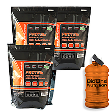 6 КГ PROTEIN (ПРОТЕЇН) WPC+WPH 80%, ВСАА-16,6%, ICE CREAM PARTY GERMANY+ СПОРТИВНИЙ ГІДРАТОР 1,89 л у ПОДАРУНОК!
