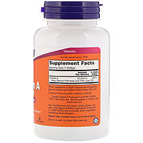 Вітамін А NOW Vitamin A 25,000 250 IU гел капс, фото 5