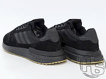Чоловічі кросівки Adidas ZX500 Black Gum BG2243, фото 6