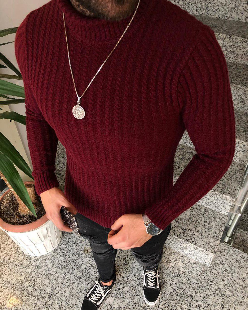 Купить Мужской свитер с горлом, цена 640 ₴ — Prom.ua (ID#1237203828)