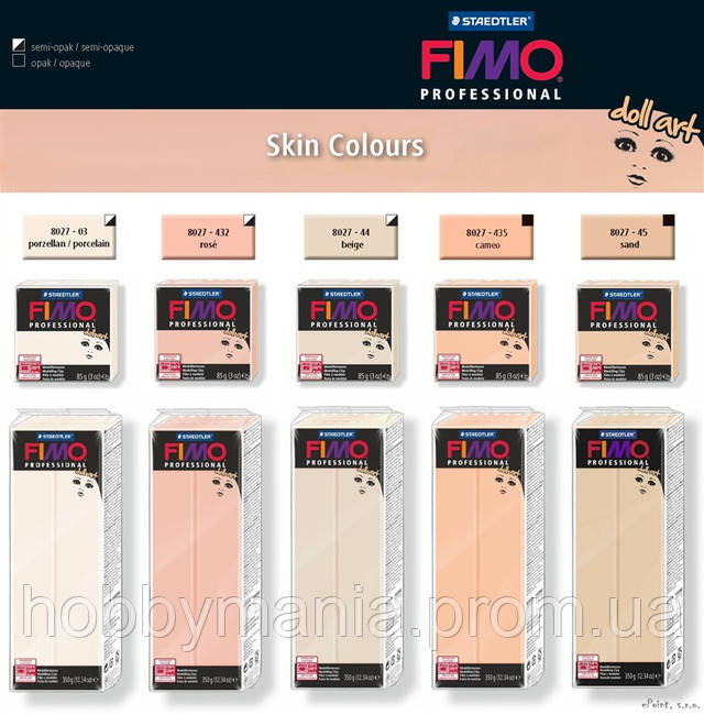 Fimo Professional Doll Art Cameo 454г, №435, Фимо Долл Арт Камея ...