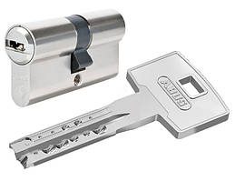 Циліндр ABUS X12R Compact 90 (45*45) Ni ключ-ключ ,5 кл.,нікель