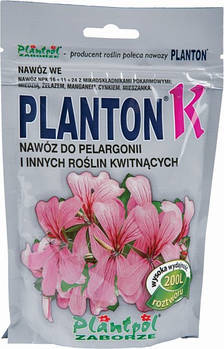 PLANTON ® ДО (200г.) – добриво для пеларгонії та інших квітучих рослин