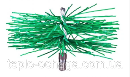 Йорж для чищення димоходу 160 мм, пластик під різь