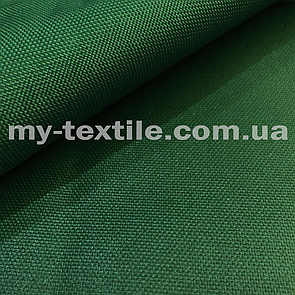 Тканина тент щільний 600Д Оксфорд однотон водостійка 150 см Зелений