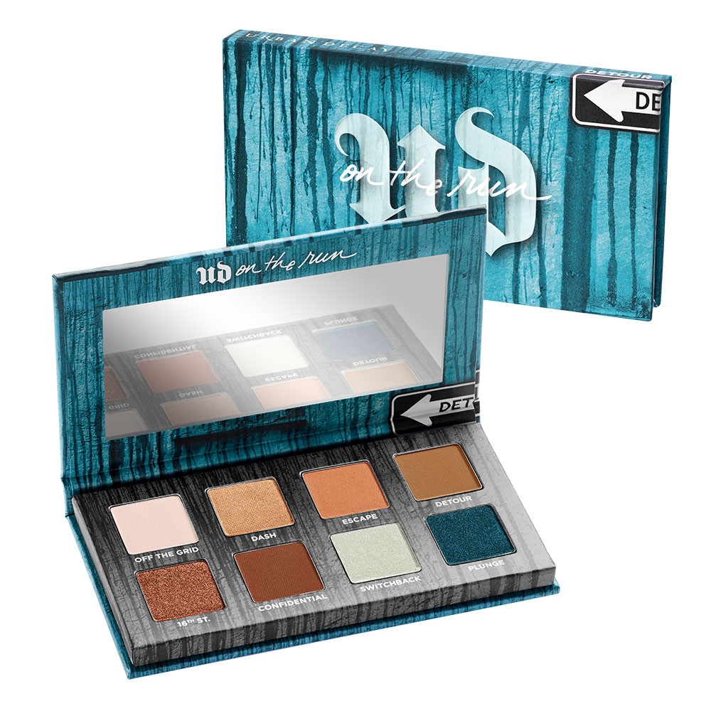 Палетка тіней для повік Urban Decay On The Run Mini Eyeshadow Palette - Detour (3605972024206)