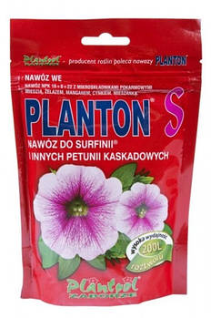 PLANTON ® S (200г.) – добриво для сурфіній та інших каскадних петуній