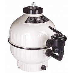 Іспанський фільтр для басейну Astral Cantabric D400 мм, 6 м3/год із боковим під'єднанням Fluidra