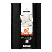 Блокнот Canson Universal Art Book для рисования 96g, 14*21,6 см, 112л, твердая обложка 200006456