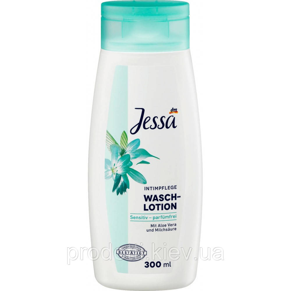 Интим - гель Jessa Waschlotion Sensitiv mit Aloe Vera, 300 ml