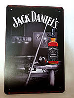 Металлическая табличка Jack Daniels 20х30