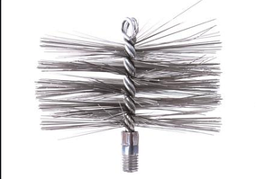 Металевий йорж для чищення димоходу 130 мм різь М12