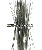 Йорж для чищення димоходу сталевий під різь