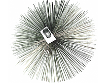 Сталевий йорж для чищення димоходу 175 мм, різь М12, фото 3