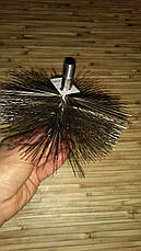 Сталевий йорж для чищення димоходу 175 мм, різь М12, фото 4