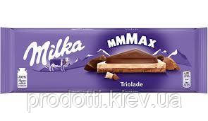 Шоколад Milka Triolade mmMax шоколад трьох різновидів, 300 g