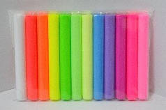 Термопластилин полімерна Глина Leader 12 кольору 200гр Неон