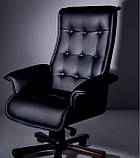 Крісло шкіряне для керівника «Luxus B» LE, фото 3