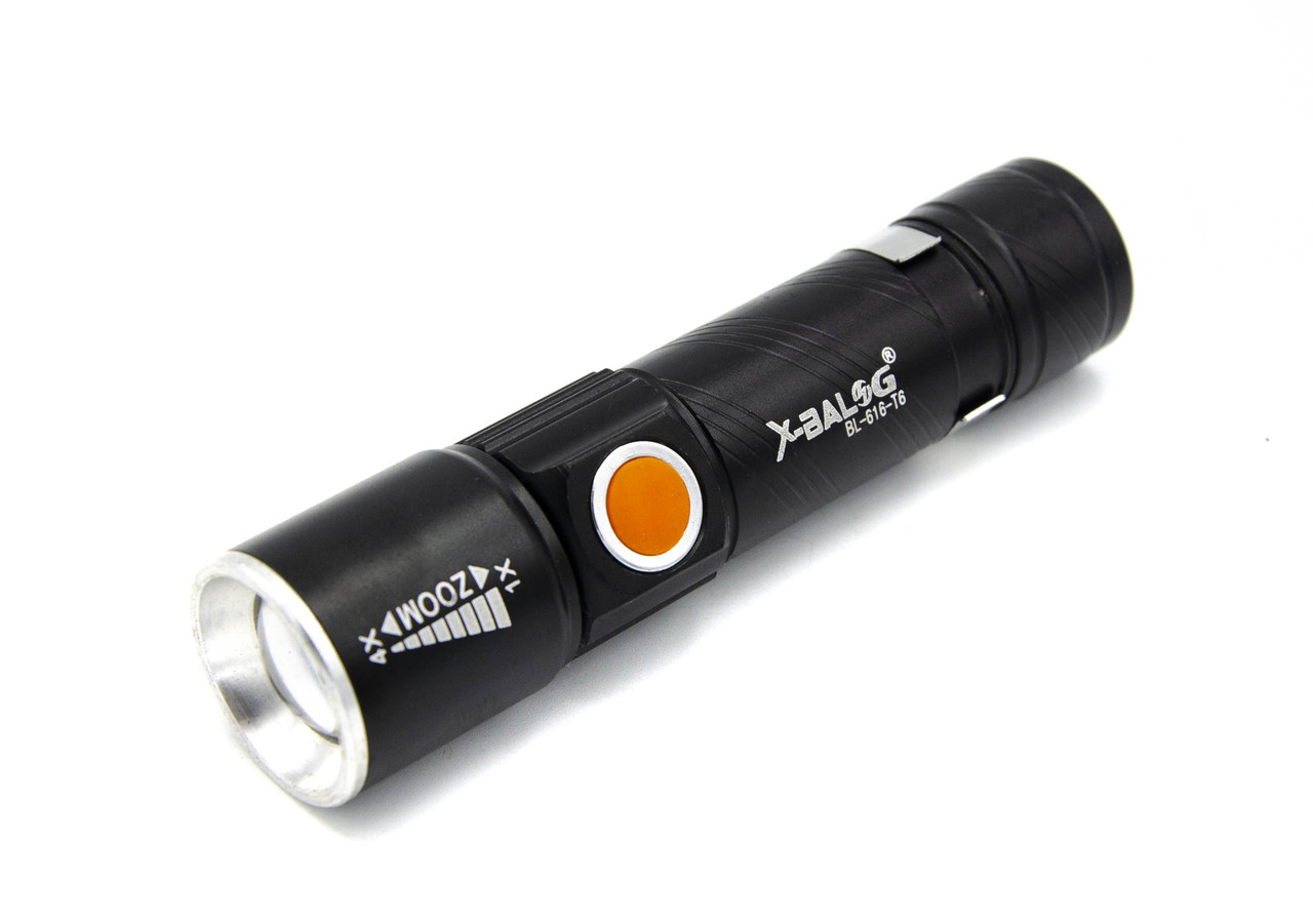 Ручний ліхтар Police BL-616, Li-ion 18650, T6, Zoom, ЗУ USB, фото 1